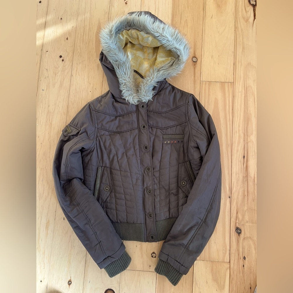 Y2K Cropped Billabong jacket